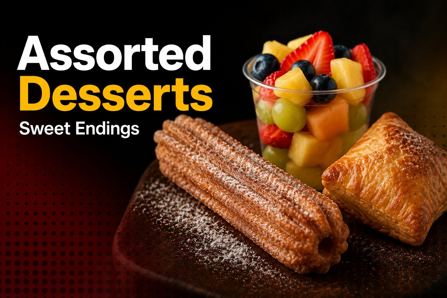 Assorted Desserts — Sweet Endings